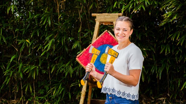 Axe Throwing at Adrenalin Quarry